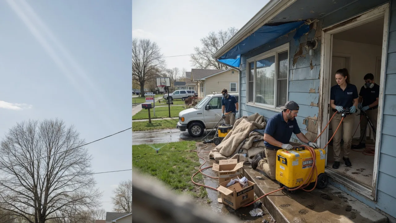 Basement Flood Cleanup in Cobb, WI near me